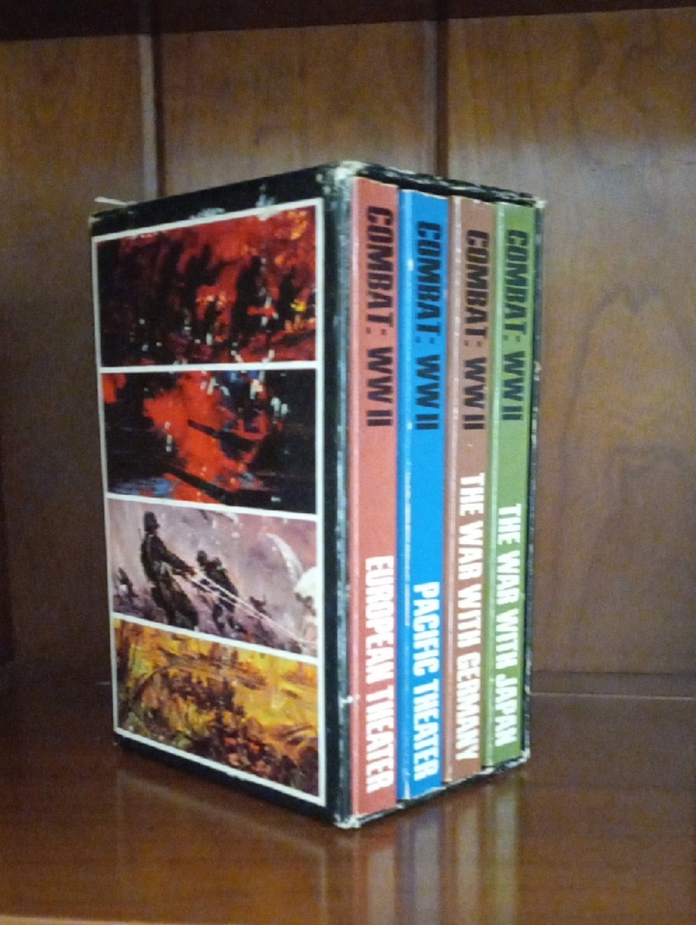Combat: World War II 4 Vol. Paperback Book Boxed Set
